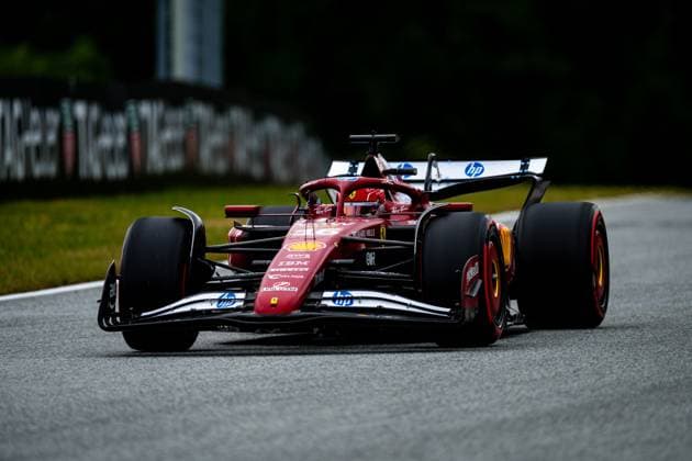 June 27, 2025, Spielberg, Austria: Scuderia Ferrari HP F1 Team s Monegasque driver Charles Leclerc competes during the free practice two of the Formula 1 Austrian Grand Prix. Spielberg Austria - ZUMAs197 20250627_aaa_s197_091 Copyright: xLucaxMartinix