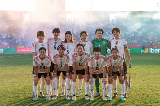 June 27, 2025, Madrid, Madrid, Spain: Players of JAPAN national team, Nationalteam pose for photo during the Ã¢â‚¬oeSPAIN - JAPANÃ¢â‚¬Â women s soccer friendly match on June 27, 2025, in Madrid, Spain. Madrid Spain - ZUMAc312 20250627_zsp_c312_165 Copyright: xOscarxManuelxSanchezx
