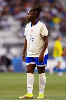 Grenoble, France June 27 Sandy Baltimore of France looks on during the Women s International Friendly match between France and Brazil at Stade des Alpes on June 27, 2025 in Grenoble, France Photo by Eurasia Sport Images Grenoble Stade des Alpes France Copyright: x x2025xEurasiaxSportxImagesx jp-en-EuSpIm-MA5_France_Brazil_27Jun2025_FR078