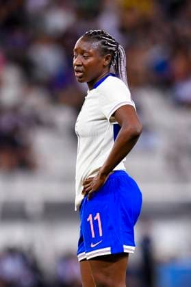 Grenoble, France June 27 Kadidiatou Diani of France looks on during the Women s International Friendly match between France and Brazil at Stade des Alpes on June 27, 2025 in Grenoble, France Photo by Eurasia Sport Images Grenoble Stade des Alpes France Copyright: x x2025xEurasiaxSportxImagesx jp-en-EuSpIm-MA5_France_Brazil_27Jun2025_FR102