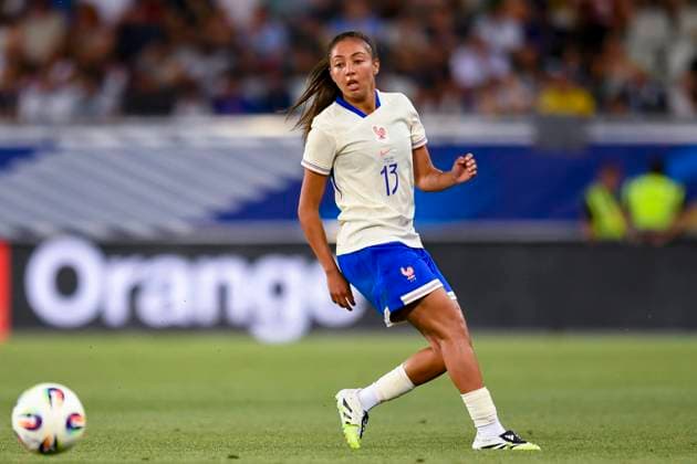 Grenoble, France June 27 Selma Bacha of France in action during the Women s International Friendly match between France and Brazil at Stade des Alpes on June 27, 2025 in Grenoble, France Photo by Eurasia Sport Images Grenoble Stade des Alpes France Copyright: x x2025xEurasiaxSportxImagesx jp-en-EuSpIm-MA5_France_Brazil_27Jun2025_FR109