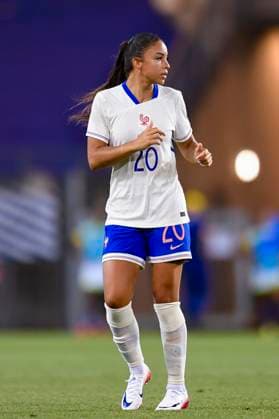 Grenoble, France June 27 Delphine Cascarino of France looks on during the Women s International Friendly match between France and Brazil at Stade des Alpes on June 27, 2025 in Grenoble, France Photo by Eurasia Sport Images Grenoble Stade des Alpes France Copyright: x x2025xEurasiaxSportxImagesx jp-en-EuSpIm-MA5_France_Brazil_27Jun2025_FR149