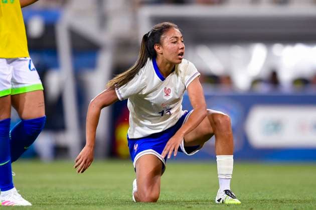 Grenoble, France June 27 Selma Bacha of France during the Women s International Friendly match between France and Brazil at Stade des Alpes on June 27, 2025 in Grenoble, France Photo by Eurasia Sport Images Grenoble Stade des Alpes France Copyright: x x2025xEurasiaxSportxImagesx jp-en-EuSpIm-MA5_France_Brazil_27Jun2025_FR156