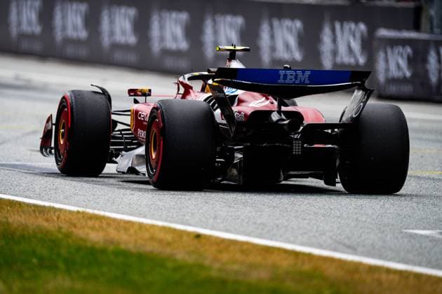 F1 2025: Austrian Grand Prix in Spielberg, Austria - 27 Jun 2025 Scuderia Ferrari HP F1 Team s English driver Lewis Hamilton is seen in action during the free practice one of the Formula 1 Austrian Grand Prix 2025 at the Redbull Ring. Spielberg Austria Copyright: xLucaxMartinix xSOPAxImagesx LMC08676