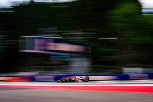 June 27, 2025, Spielberg, Austria: Scuderia Ferrari HP F1 Team s English driver Lewis Hamilton is seen in action during the free practice one of the Formula 1 Austrian Grand Prix 2025 at the Redbull Ring. Spielberg Austria - ZUMAs197 20250627_aaa_s197_236 Copyright: xLucaxMartinix
