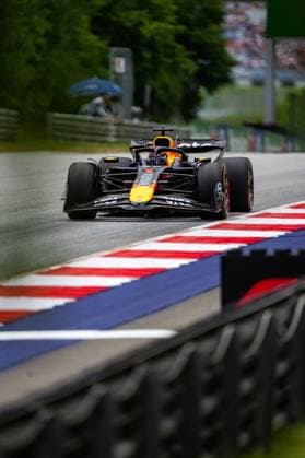 June 27, 2025, Spielberg, Austria: Oracle Red Bull Racing 1 Team s Dutch driver Max Verstappen is seen in action during free practice one of the Formula 1 Austrian Grand Prix 2025 at the Redbull Ring. Spielberg Austria - ZUMAs197 20250627_aaa_s197_261 Copyright: xLucaxMartinix