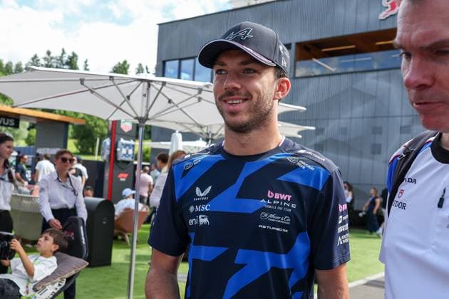Pierre Gasly BWT Alpine 10 in the paddock, Paddock, 3 Free Practice, Grand Prix of Austria, Motorsport, Men, Formula 1, 28 06 2025 Spielberg Styria Austria Copyright: xkolbert-press ChristianxKolbertx