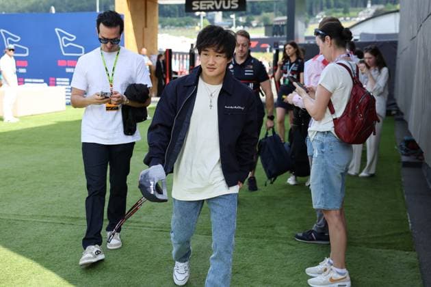 Yuki Tsunoda Oracle Red Bull Racing, 22 in the paddock, Grand Prix of Austria, Motorsport, Men, Formula 1, 28 06 2025 Spielberg Styria Austria Copyright: xkolbert-press AnnikaxGrafx