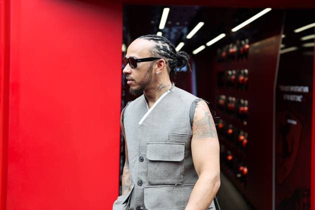Lewis Hamilton Scuderia Ferrari HP, 44 in the paddock, Grand Prix of Austria, Motorsport, Men, Formula 1, 28 06 2025 Spielberg Styria Austria Copyright: xkolbert-press AnnikaxGrafx