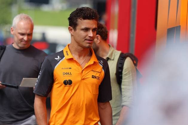 Lando Norris McLaren Formula 1 Team, 04 in the paddock, Grand Prix of Austria, Motorsport, Men, Formula 1, 28 06 2025 Spielberg Styria Austria Copyright: xkolbert-press AnnikaxGrafx