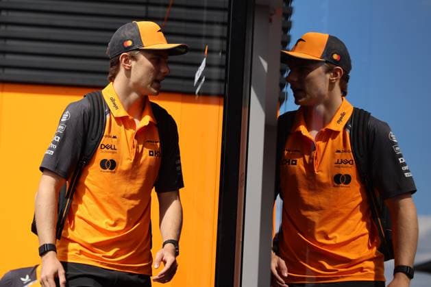 Oscar Piastri McLaren Formula 1 Team, 81 in the paddock, Grand Prix of Austria, Motorsport, Men, Formula 1, 28 06 2025 Spielberg Styria Austria Copyright: xkolbert-press AnnikaxGrafx