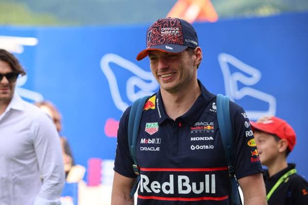 Max Verstappen Oracle Red Bull Racing, 01 in the paddock, Grand Prix of Austria, Motorsport, Men, Formula 1, 28 06 2025 Spielberg Styria Austria Copyright: xkolbert-press AnnikaxGrafx