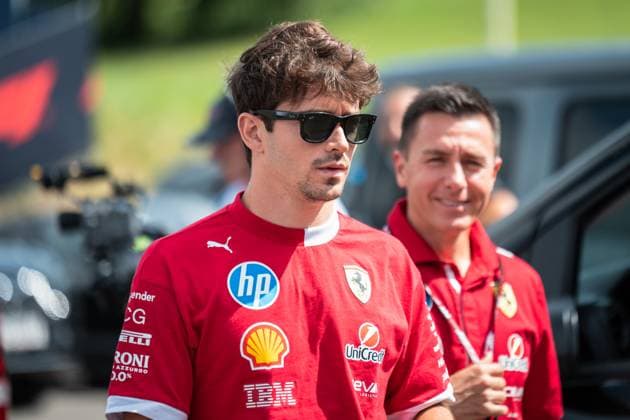 Formula?1 MSC?Cruises Austrian Grand Prix 2025 Loïs Gelbart Carrasco OVERTAKE MAXPPP - Spielberg 28 06 2025 16 LECLERC Charles (mon), Scuderia Ferrari, portrait during the Formula 1 MSC?Cruises Austrian Grand Prix 2025, the 11th round of the 2025 FIA Formula 1 World Championship, WM, Weltmeisterschaft at the Red Bull?Ring in Spielberg, Austria, from June?26 to?29, 2025 Spielberg Austria  Copyright: xOVERTAKE MAXPPPxLoïsxGelbartxCarrascox OVT202506281529 OVT202506281529