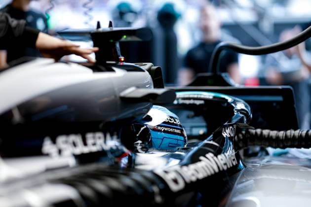 F1 - AUSTRIAN GRAND PRIX 2025 RUSSELL George (gbr), Mercedes AMG F1 Team W16, portrait during the Formula 1 MSC Cruises Austrian Grand Prix 2025, 11th round of the 2025 FIA Formula One World Championship, WM, Weltmeisterschaft from June 27 to 29, 2025 on the Red Bull Ring, in Spielberg, Austria - SpielbergAustria  Copyright: xDPPIx