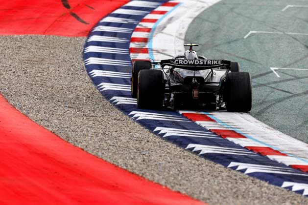 F1 - AUSTRIAN GRAND PRIX 2025 12 KIMI ANTONELLI Andrea (ita), Mercedes AMG F1 Team W16, action during the Formula 1 MSC Cruises Austrian Grand Prix 2025, 11th round of the 2025 FIA Formula One World Championship, WM, Weltmeisterschaft from June 27 to 29, 2025 on the Red Bull Ring, in Spielberg, Austria - SpielbergAustria  Copyright: xDPPIx