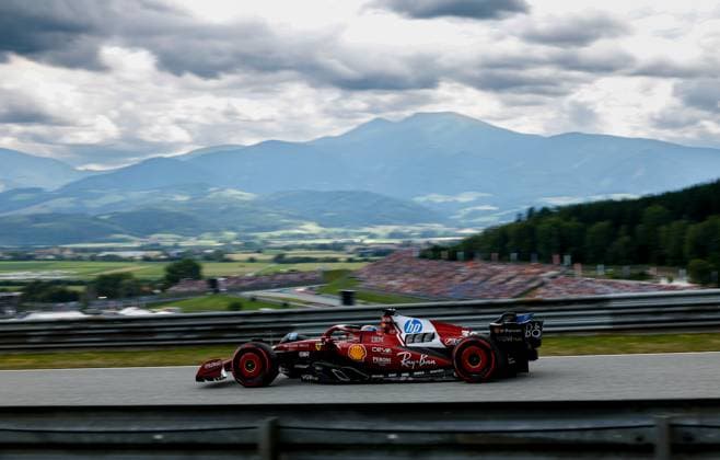 F1 - AUSTRIAN GRAND PRIX 2025 38 BEGANOVIC Dino (swe), Scuderia Ferrari SF-25, action during the Formula 1 MSC Cruises Austrian Grand Prix 2025, 11th round of the 2025 FIA Formula One World Championship, WM, Weltmeisterschaft from June 27 to 29, 2025 on the Red Bull Ring, in Spielberg, Austria - SpielbergAustria  Copyright: xDPPIx