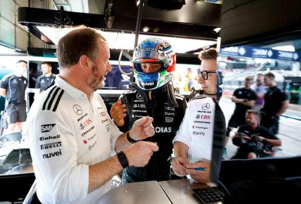 F1 - AUSTRIAN GRAND PRIX 2025 KIMI ANTONELLI Andrea (ita), Mercedes AMG F1 Team W16, portrait during the Formula 1 MSC Cruises Austrian Grand Prix 2025, 11th round of the 2025 FIA Formula One World Championship, WM, Weltmeisterschaft from June 27 to 29, 2025 on the Red Bull Ring, in Spielberg, Austria - SpielbergAustria  Copyright: xDPPIx