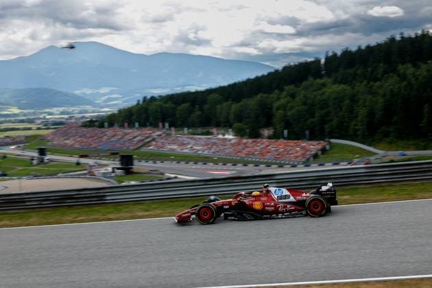F1 - AUSTRIAN GRAND PRIX 2025 44 HAMILTON Lewis (gbr), Scuderia Ferrari SF-25, action during the Formula 1 MSC Cruises Austrian Grand Prix 2025, 11th round of the 2025 FIA Formula One World Championship, WM, Weltmeisterschaft from June 27 to 29, 2025 on the Red Bull Ring, in Spielberg, Austria - SpielbergAustria  Copyright: xDPPIx