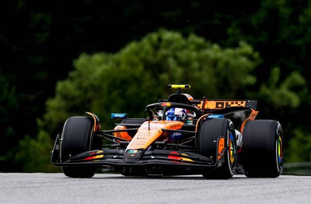 F1 - AUSTRIAN GRAND PRIX 2025 DUNNE Alexander (gbr), McLaren F1 Team MCL39, action during the Formula 1 MSC Cruises Austrian Grand Prix 2025, 11th round of the 2025 FIA Formula One World Championship, WM, Weltmeisterschaft from June 27 to 29, 2025 on the Red Bull Ring, in Spielberg, Austria - SpielbergAustria  Copyright: xDPPIx