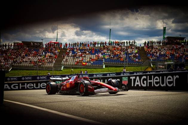 MOTORI - Formula 1 - MSC Cruises Austrian Grand Prix 2025 Dino Beganovic , (SWE) reserve driver for Scuderia Ferrari SF25, during the Austrian GP, Spielberg 26-29 June 2025, Red Bull Ring Formula 1 World Championship, WM, Weltmeisterschaft 2025. Austria Austria  Copyright: xIPAxSport ABACAx