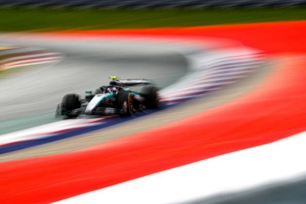 F1 - AUSTRIAN GRAND PRIX 2025 12 KIMI ANTONELLI Andrea (ita), Mercedes AMG F1 Team W16, action during the Formula 1 MSC Cruises Austrian Grand Prix 2025, 11th round of the 2025 FIA Formula One World Championship, WM, Weltmeisterschaft from June 27 to 29, 2025 on the Red Bull Ring, in Spielberg, Austria - SpielbergAustria  Copyright: xDPPIx