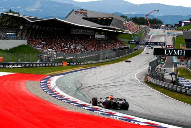 F1 - AUSTRIAN GRAND PRIX 2025 01 VERSTAPPEN Max (nld), Red Bull Racing RB21, action during the Formula 1 MSC Cruises Austrian Grand Prix 2025, 11th round of the 2025 FIA Formula One World Championship, WM, Weltmeisterschaft from June 27 to 29, 2025 on the Red Bull Ring, in Spielberg, Austria - SpielbergAustria  Copyright: xDPPIx