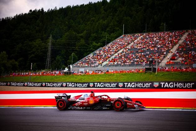 MOTORI - Formula 1 - MSC Cruises Austrian Grand Prix 2025 Dino Beganovic , (SWE) reserve driver for Scuderia Ferrari SF25, during the Austrian GP, Spielberg 26-29 June 2025, Red Bull Ring Formula 1 World Championship, WM, Weltmeisterschaft 2025. Austria Austria  Copyright: xIPAxSport ABACAx