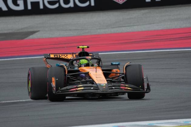 28 06 2025, Red Bull Ring, Spielberg, Formula 1 Austrian Grand Prix 2025 , in the picture Lando Norris GBR , McLaren F1 Team Photo by Hasan Bratic DeFodi Images