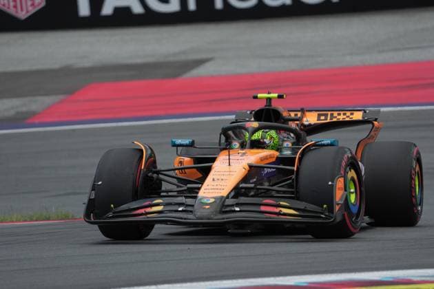 28 06 2025, Red Bull Ring, Spielberg, Formula 1 Austrian Grand Prix 2025 , in the picture Lando Norris GBR , McLaren F1 Team Photo by Hasan Bratic DeFodi Images