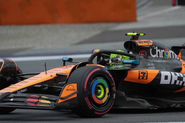28 06 2025, Red Bull Ring, Spielberg, Formula 1 Austrian Grand Prix 2025 , in the picture Lando Norris GBR , McLaren F1 Team Photo by Hasan Bratic DeFodi Images