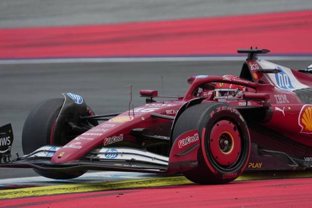 28 06 2025, Red Bull Ring, Spielberg, Formula 1 Austrian Grand Prix 2025 , in the picture Charles Leclerc MCO , Scuderia Ferrari HP Photo by Hasan Bratic DeFodi Images