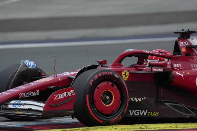 28 06 2025, Red Bull Ring, Spielberg, Formula 1 Austrian Grand Prix 2025 , in the picture Charles Leclerc MCO , Scuderia Ferrari HP Photo by Hasan Bratic DeFodi Images