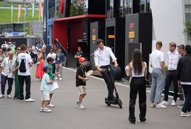 Formula 1 Austrian Grand Prix 2025 28 06 2025, Red Bull Ring, Spielberg, Formula 1 Austrian Grand Prix 2025 , in the picture Team Principal and Managing Director Toto Wolff Mercedes AMG Petronas F1 Team nordphotoxGmbHx xBratic nph00250