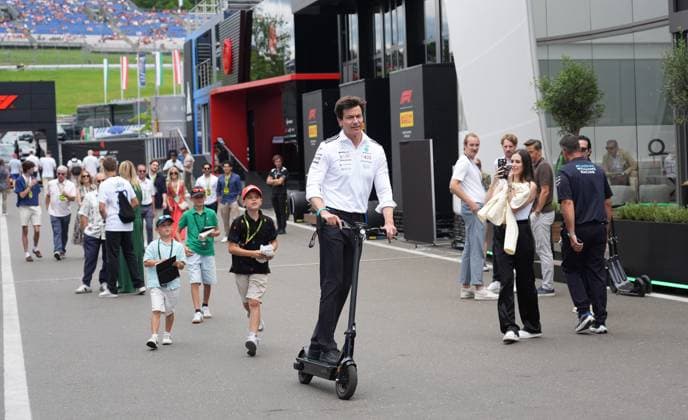 Formula 1 Austrian Grand Prix 2025 28 06 2025, Red Bull Ring, Spielberg, Formula 1 Austrian Grand Prix 2025 , in the picture Team Principal and Managing Director Toto Wolff Mercedes AMG Petronas F1 Team nordphotoxGmbHx xBratic nph00250