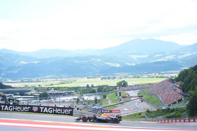 Formula 1 Austrian Grand Prix 2025 28 06 2025, Red Bull Ring, Spielberg, Formula 1 Austrian Grand Prix 2025 , pictured Max Verstappen NLD , Oracle Red Bull Racing nordphotoxGmbHx xBratic nph00250