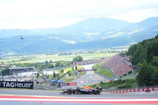 Formula 1 Austrian Grand Prix 2025 28 06 2025, Red Bull Ring, Spielberg, Formula 1 Austrian Grand Prix 2025 , pictured Max Verstappen NLD , Oracle Red Bull Racing nordphotoxGmbHx xBratic nph00250