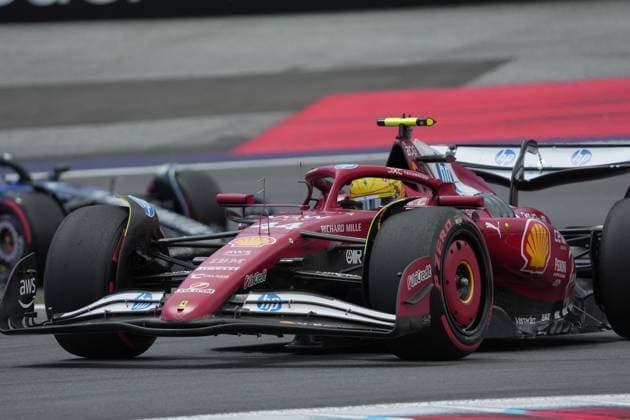 28 06 2025, Red Bull Ring, Spielberg, Formula 1 Austrian Grand Prix 2025 , in the picture Lewis Hamilton GBR , Scuderia Ferrari HP Photo by Hasan Bratic DeFodi Images