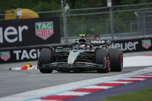 28 06 2025, Red Bull Ring, Spielberg, Formula 1 Grand Prix of Austria 2025 , in the picture Andrea Kimi Antonelli ITA , Mercedes AMG Petronas Formula One Team Photo by Hasan Bratic DeFodi Images