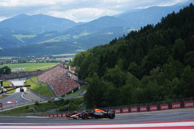 Formula 1 Austrian Grand Prix 2025 28 06 2025, Red Bull Ring, Spielberg, Formula 1 Austrian Grand Prix 2025 , pictured Max Verstappen NLD , Oracle Red Bull Racing nordphotoxGmbHx xBratic nph00250