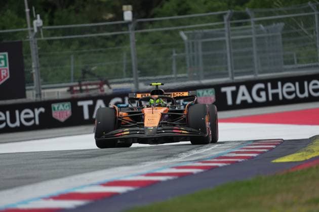 28 06 2025, Red Bull Ring, Spielberg, Formula 1 Austrian Grand Prix 2025 , in the picture Lando Norris GBR , McLaren F1 Team Photo by Hasan Bratic DeFodi Images
