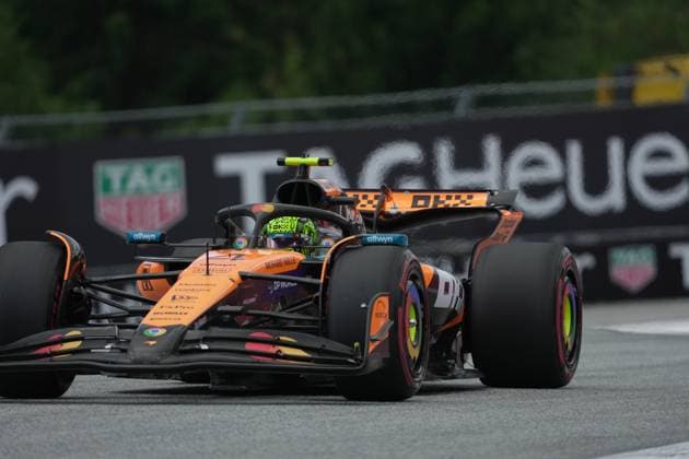 28 06 2025, Red Bull Ring, Spielberg, Formula 1 Austrian Grand Prix 2025 , in the picture Lando Norris GBR , McLaren F1 Team Photo by Hasan Bratic DeFodi Images