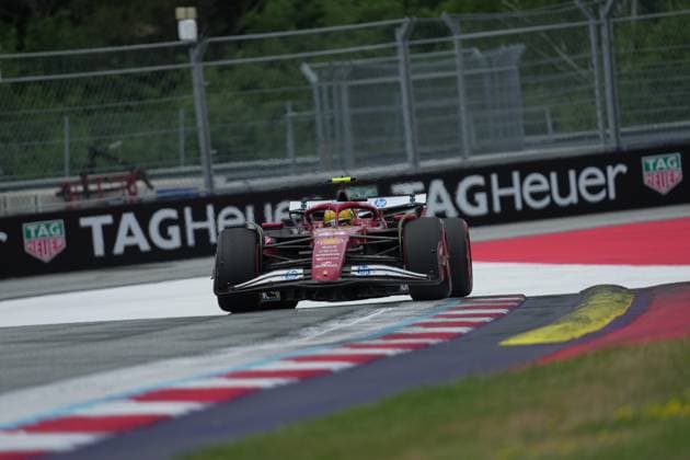 28 06 2025, Red Bull Ring, Spielberg, Formula 1 Austrian Grand Prix 2025 , in the picture Lewis Hamilton GBR , Scuderia Ferrari HP Photo by Hasan Bratic DeFodi Images