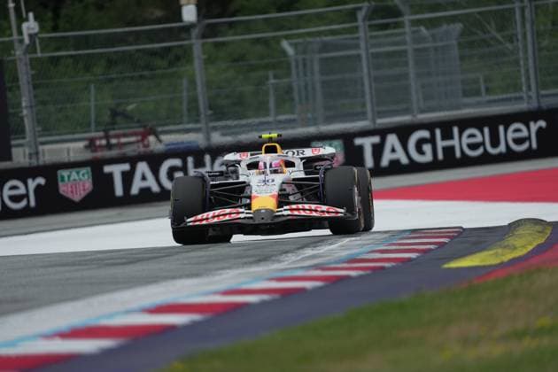28 06 2025, Red Bull Ring, Spielberg, Formula 1 Austrian Grand Prix 2025 , in the picture Liam Lawson NZL , Visa Cash App RB Formula One Team Photo by Hasan Bratic DeFodi Images