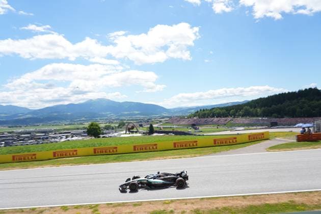 Formula 1 Austrian Grand Prix 2025 28 06 2025, Red Bull Ring, Spielberg, Formula 1 Austrian Grand Prix 2025 , pictured George Russell GBR , Mercedes AMG Petronas Formula One Team nordphotoxGmbHx xBratic nph00250