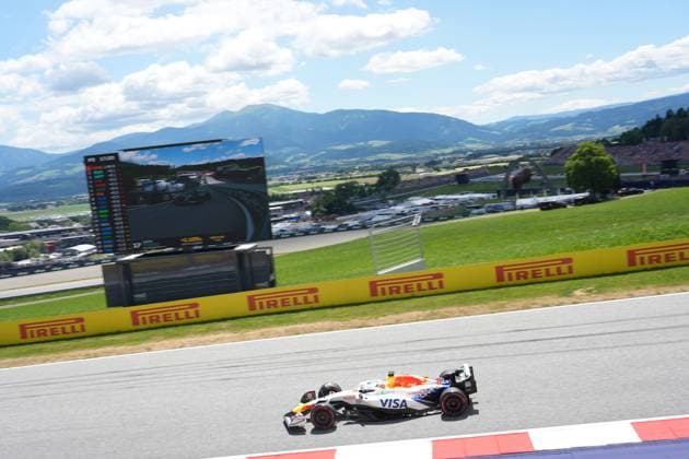 Formula 1 Grand Prix of Austria 2025 28 06 2025, Red Bull Ring, Spielberg, Formula 1 Grand Prix of Austria 2025 , in the picture Isack Hadjar FRA , Visa Cash App RB Formula One Team nordphotoxGmbHx xBratic nph00250