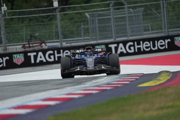 28 06 2025, Red Bull Ring, Spielberg, Formula 1 Austrian Grand Prix 2025 , in the picture Alexander Albon GBR , Atlassian Williams Racing Photo by Hasan Bratic DeFodi Images