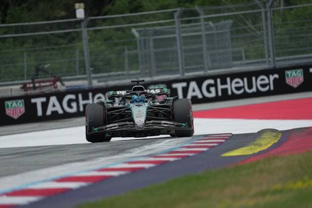 28 06 2025, Red Bull Ring, Spielberg, Formula 1 Grand Prix of Austria 2025 , in the picture George Russell GBR , Mercedes AMG Petronas Formula One Team Photo by Hasan Bratic DeFodi Images