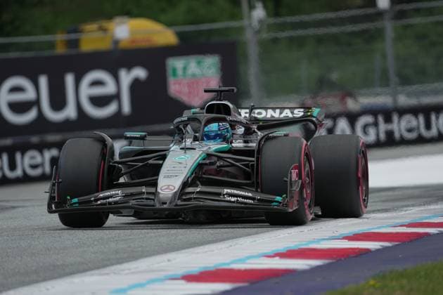 28 06 2025, Red Bull Ring, Spielberg, Formula 1 Grand Prix of Austria 2025 , in the picture George Russell GBR , Mercedes AMG Petronas Formula One Team Photo by Hasan Bratic DeFodi Images