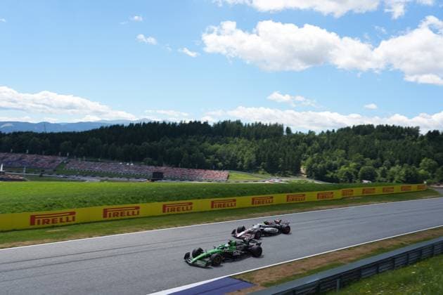 Formula 1 Austrian Grand Prix 2025 28 06 2025, Red Bull Ring, Spielberg, Formula 1 Austrian Grand Prix 2025 , pictured Nico Hülkenberg DEU , Stake F1 Team Kick Sauber, Oliver Bearman GBR , MoneyGram Haas F1 Team nordphotoxGmbHx xBratic nph00250