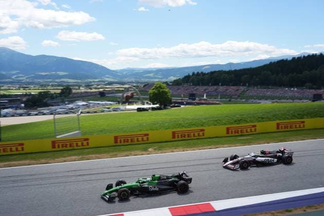 Formula 1 Austrian Grand Prix 2025 28 06 2025, Red Bull Ring, Spielberg, Formula 1 Austrian Grand Prix 2025 , pictured Nico Hülkenberg DEU , Stake F1 Team Kick Sauber, Oliver Bearman GBR , MoneyGram Haas F1 Team nordphotoxGmbHx xBratic nph00250